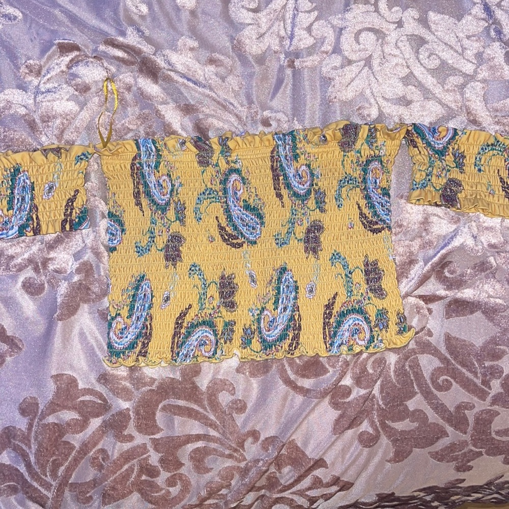 Printed Crop Top